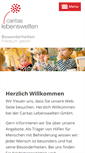 Mobile Screenshot of caritas-lebenswelten.de